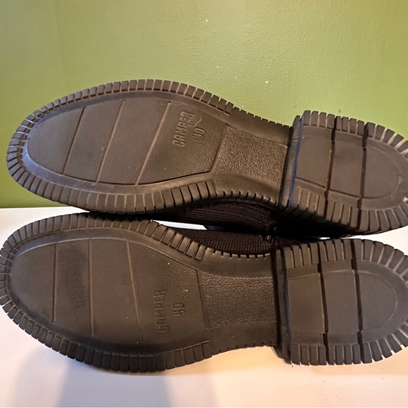 Camper Pix Tencel Zip Ankle Boot Bootie - Black -  Size 40 US 9 - Picture 5 of 5